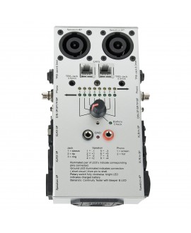 SHOWGEAR Cable Tester Pro For audio cables Cable Tester