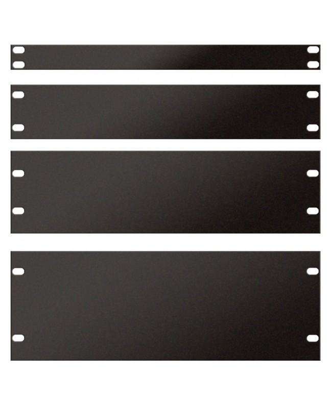 SHOWGEAR 19 Inch Blind Panel Black 1U Pannelli