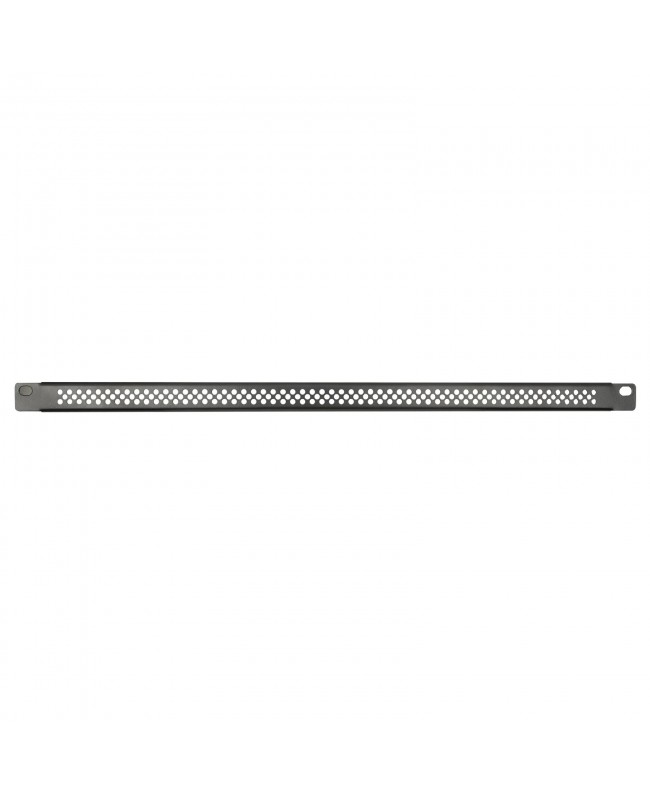SHOWGEAR 19 Inch Ventilation Panel Black 1/2U Rackblenden