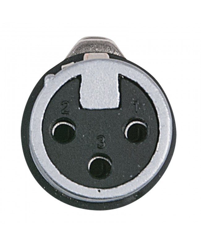 DAP XLR 3P X-type female Silver