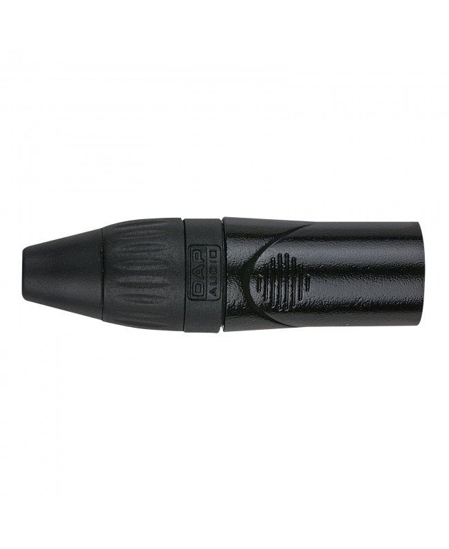 DAP XLR 3P X-type - male Black