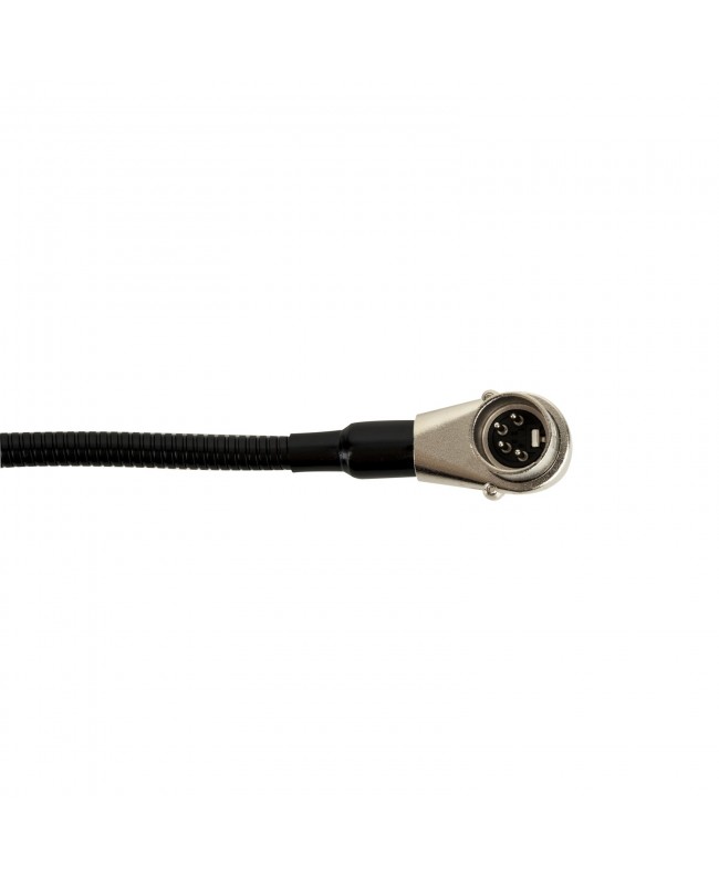 SHOWGEAR GooseLight XLR, CW 40 cm - 4-pin right-angled Leuchten