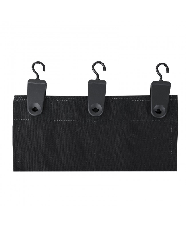 SHOWGEAR GripponBase Curtain hook Black Molton- & Bühnenstoffe