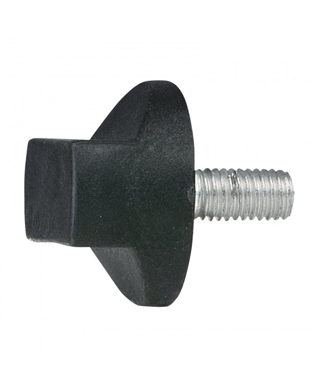 WENTEX Rotary Knob for Upright M10 x 20 mm - black Pipe & Drape Hardware