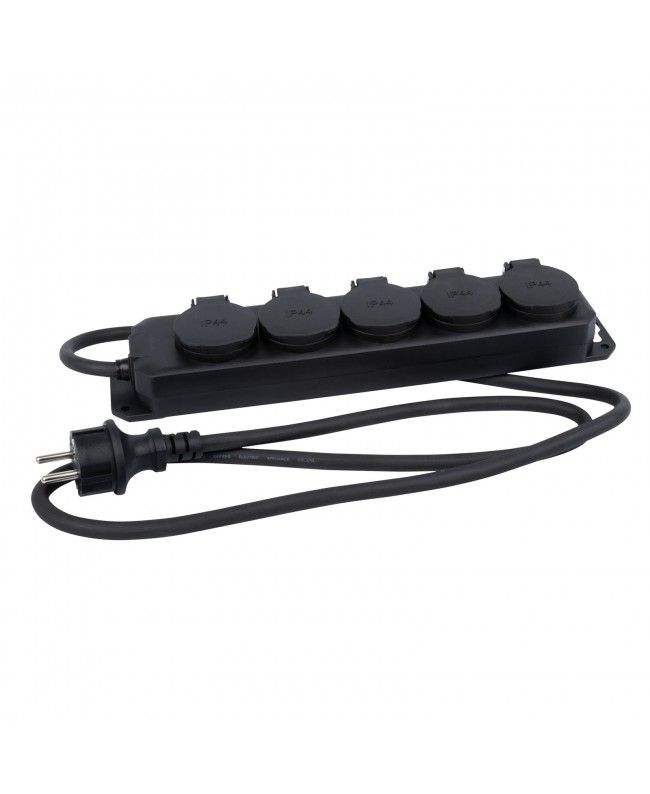 DAP Multisocket Schuko 5-way 3x 1.5 mm² 1.5 m Ciabatte