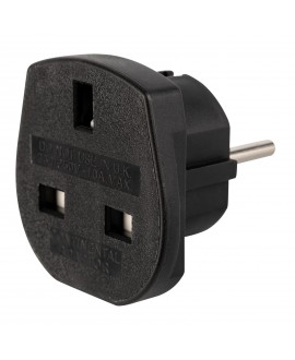 DAP UK to Schuko Plug ater 230 V / 240 V Adapters