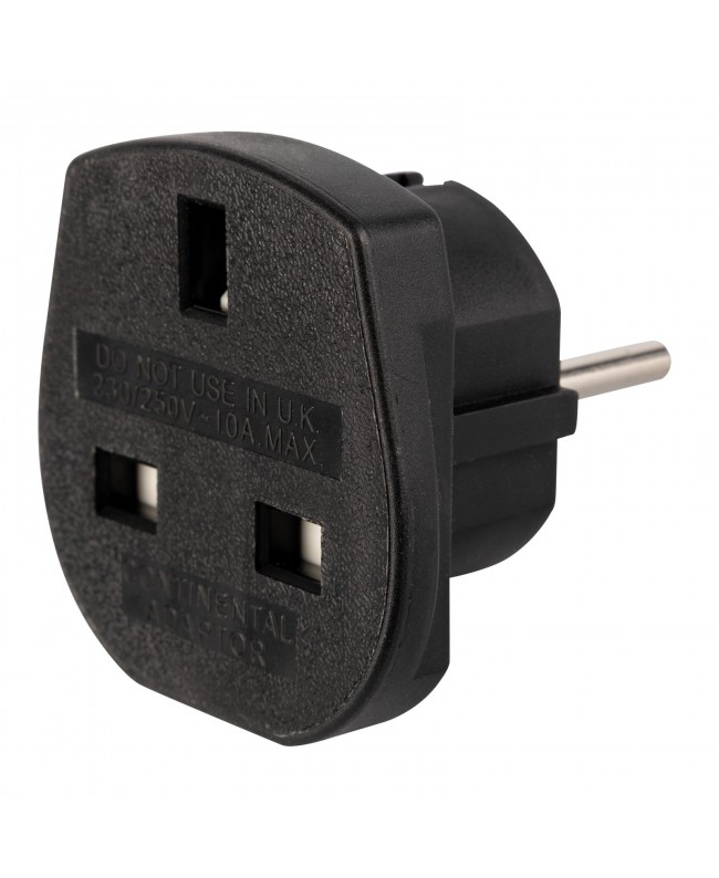 DAP UK to Schuko Plug ater 230 V / 240 V Adapters