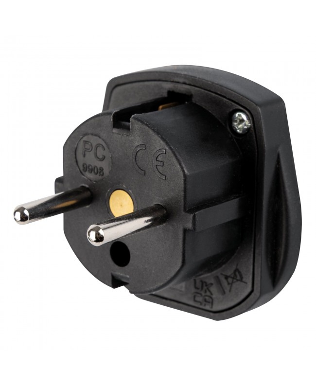 DAP UK to Schuko Plug ater 230 V / 240 V Adapters