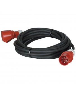 DAP Extension Cable - 32 A/380 V - 5x 6 mm² 10 m Prolunghe CEE