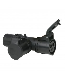 PCE T-Connect 2-Way 16/3 - Plug 16/3 IP44 Adapters