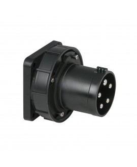 PCE CEE 63 A/400 V 5P Socket Male Black CEE Kabelsteckverbinder