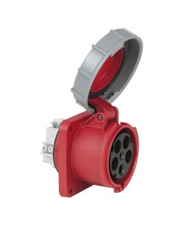 PCE CEE 63 A/400 V 5P Socket Female Red CEE Kabelsteckverbinder