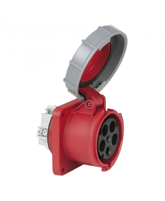 PCE CEE 63 A/400 V 5P Socket Female Red