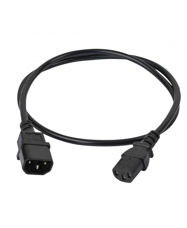 DAP IEC C13 Female to IEC C14 Male 3x 1.0 mm² 1 m Prolunghe