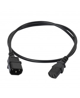DAP IEC C13 Female to IEC C14 Male 3x 1.0 mm² 5 m