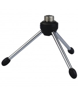 SHOWGEAR Desk Microphone Stand - Mini 93 mm - 5/8 filetto Supporti da tavolo