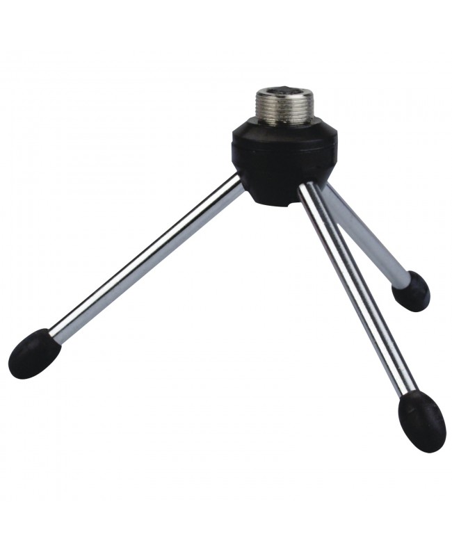 SHOWGEAR Desk Microphone Stand - Mini 93 mm - 5/8 filetto Supporti da tavolo