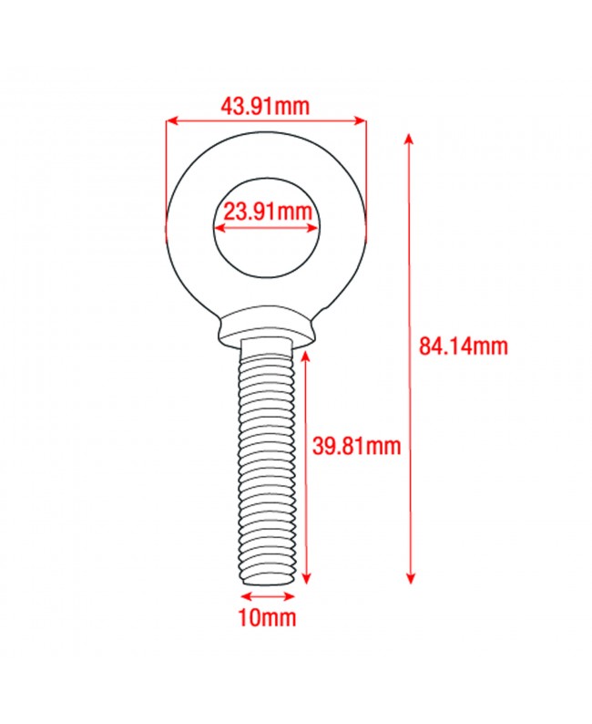SHOWGEAR Occhiello per sospensione diffusore Flyware
