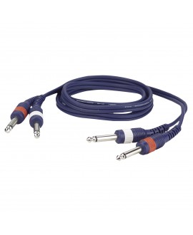 DAP FL22 - 2 mono Jack L/R to 2 mono Jack L/R 6 m Cavi sbilanciati