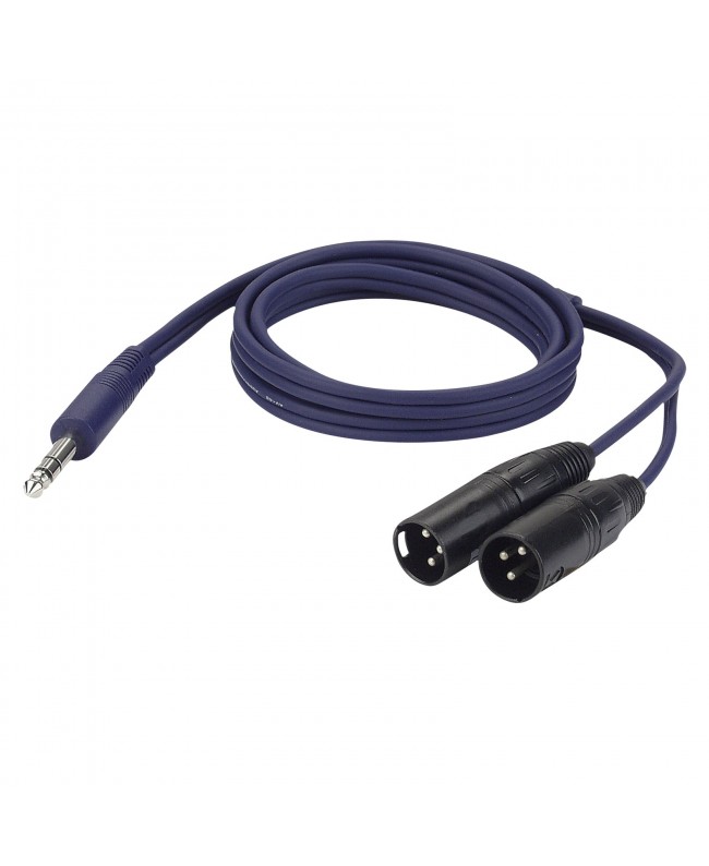 DAP FL36 - 2 x bal. XLR 3P, male to Jack stereo 1.5 m