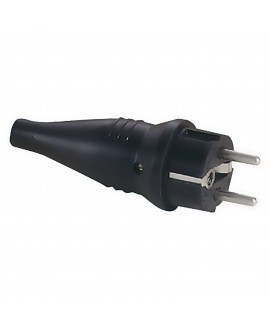 ABL Connettore Schuko maschio in gomma Connettori volanti SCHUKO
