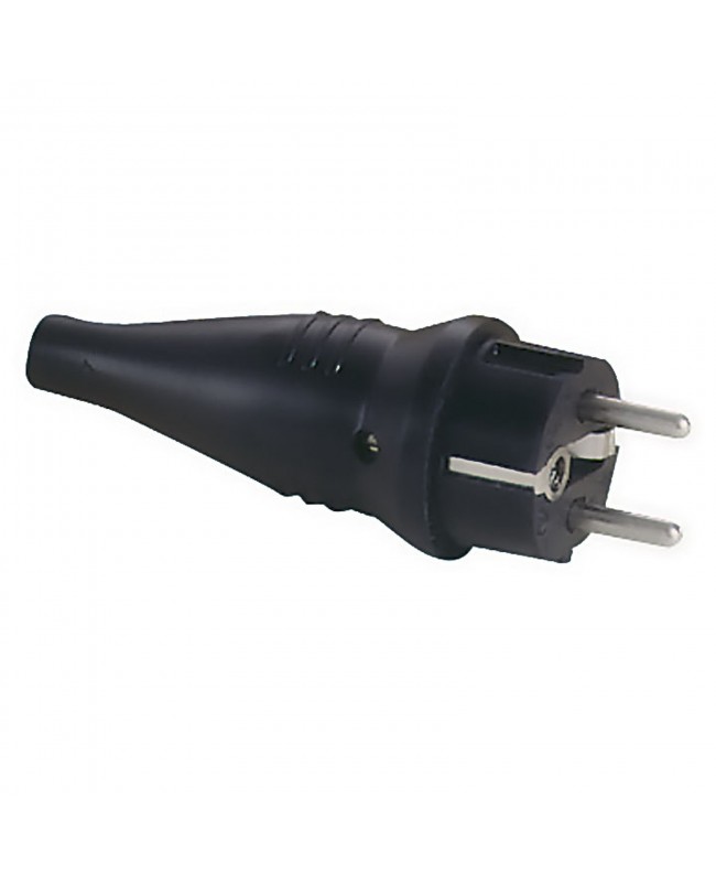 ABL Connettore Schuko maschio in gomma Connettori volanti SCHUKO