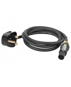 DAP Power Pro True Connector to UK BS13 1,5 m Cavi PowerCON