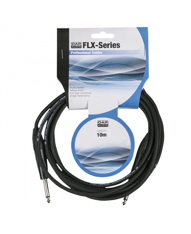 DAP FLX05 - unbal. Jack mono to Jack mono X-type 10 m