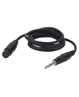 DAP FL03 - bal. XLR/F 3P to Jack stereo 1,5 m