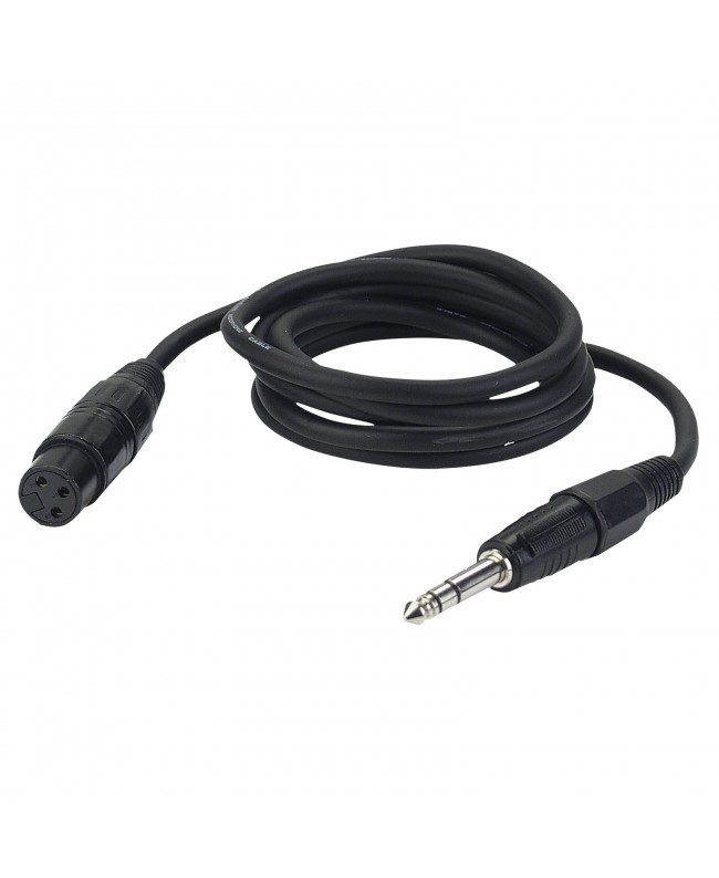 DAP FL03 - bal. XLR/F 3P to Jack stereo 1.5 m