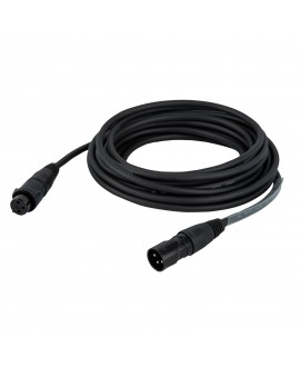 DAP FLR73 - IP65 DMX/AES-EBU XLR/M 3P to XLR/F 3P Rean RCX3 series 6 m DMX Cables