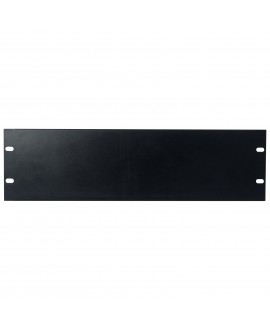SHOWGEAR 19 Inch Blind Panel Black 3U