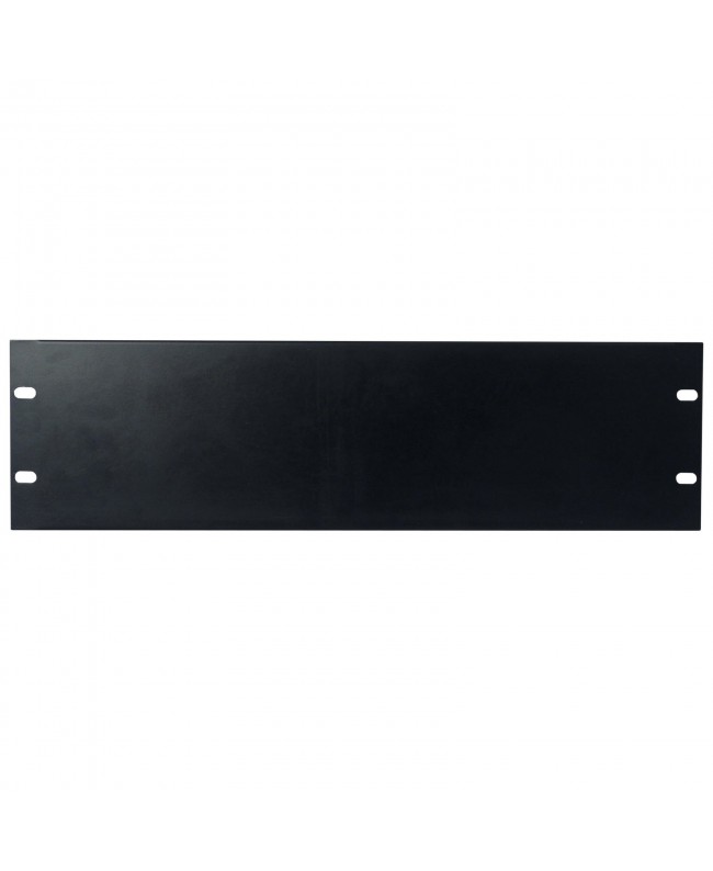 SHOWGEAR 19 Inch Blind Panel Black 3U Panels