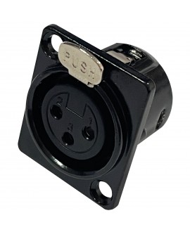 DAP Telaio XLR 3P, femmina Connettori a panello XLR