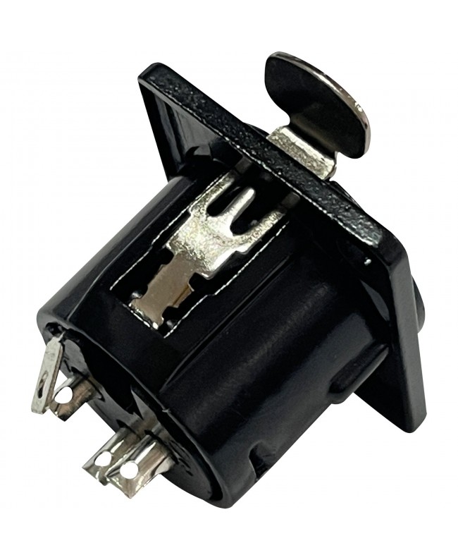 DAP XLR 3P Chassis - female Black housing