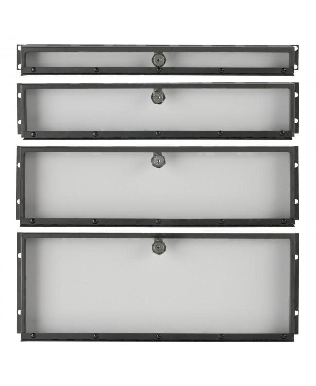 SHOWGEAR 19 Inch Protection Panel with Locker 2U Panels