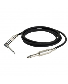 DAP FL29 - unbal. Jack mono to Jack mono 90° 3 m Cavo per strumenti