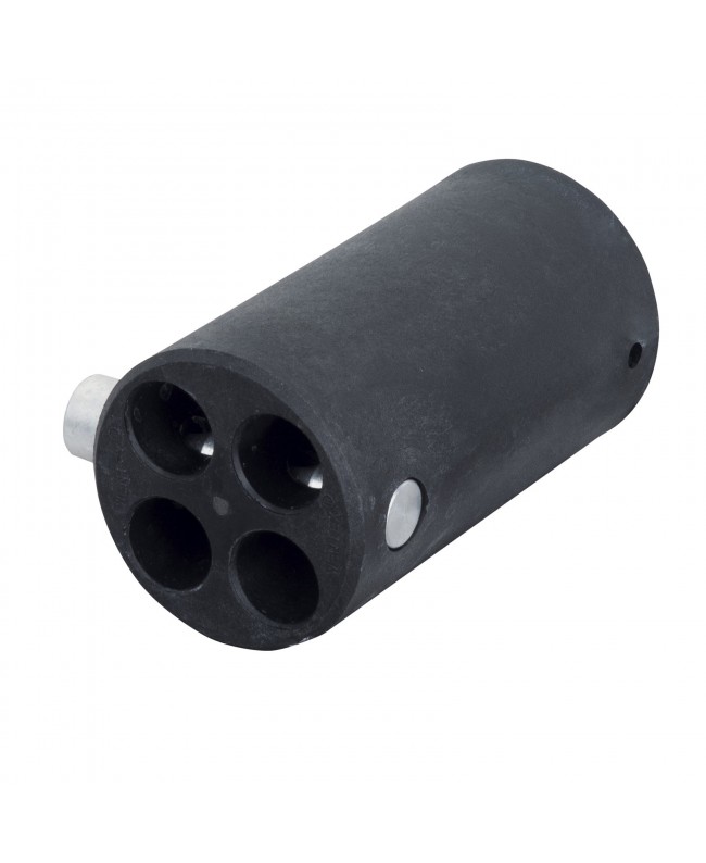 WENTEX 4-Way Connector Replacement Ø40.6 mm Black