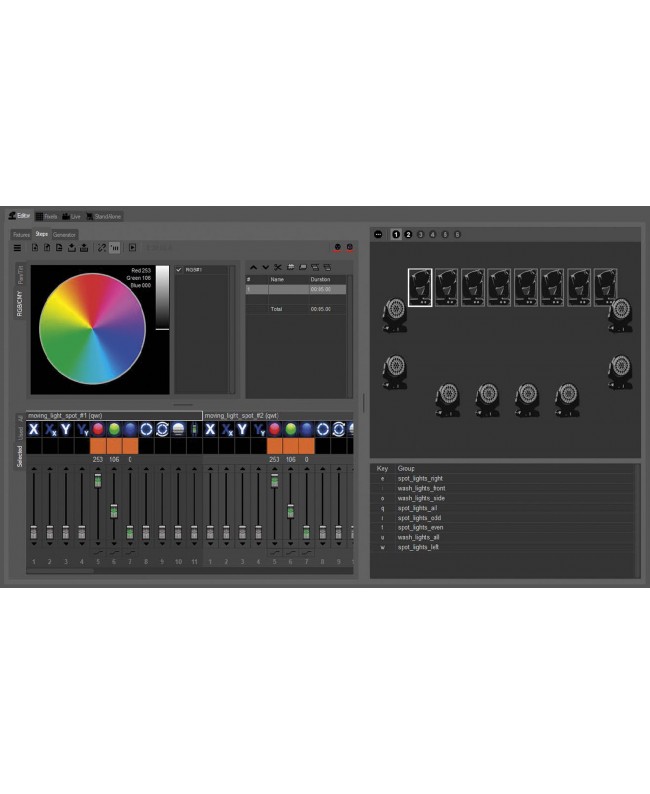 SHOWTEC Quick DMX IR Remote Fernbedienungen für Lichter