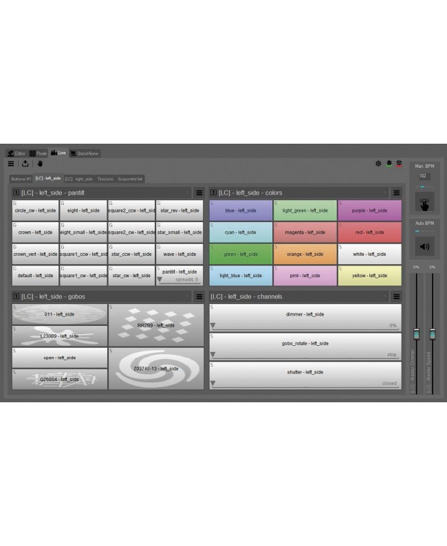 SHOWTEC Quick DMX IR Remote Fernbedienungen für Lichter