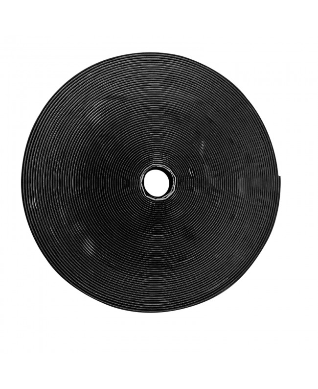 SHOWGEAR Hook and Loop Tape - Hook Side Black - 20 mm x 25 m - self-adhesive