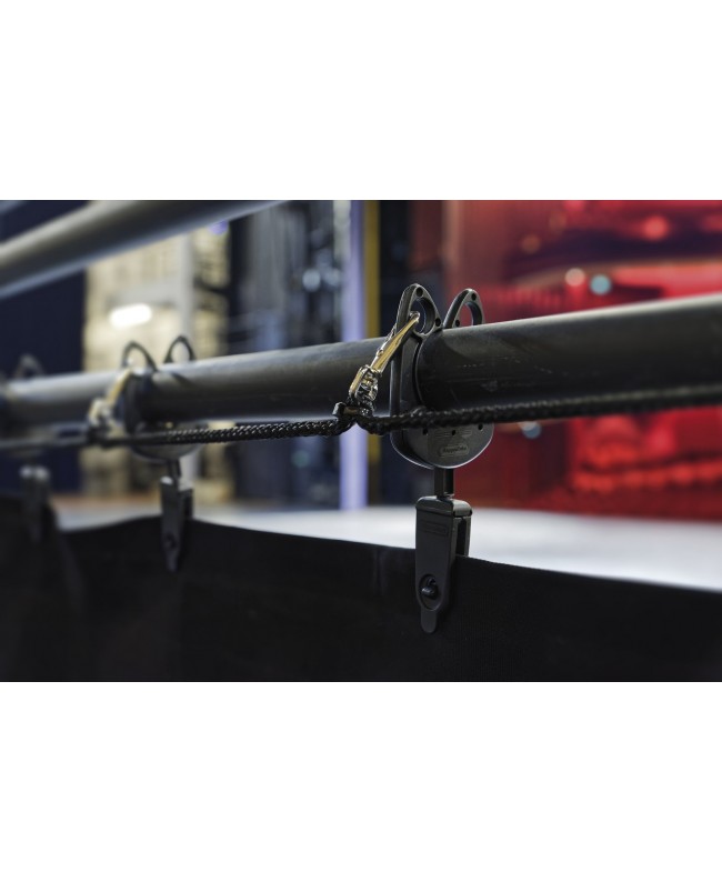 SHOWGEAR Grippon Tube Curtain Clamp Per tubi da 32 - 51 mm