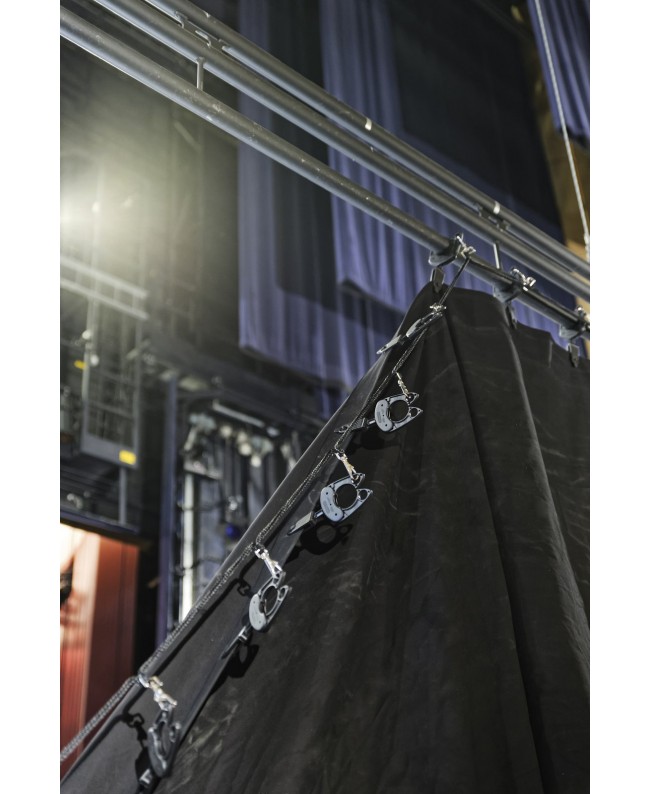 SHOWGEAR Grippon Tube Curtain Clamp For 32 - 51 mm tubes