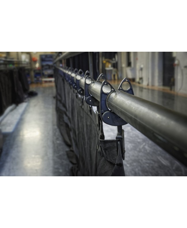 SHOWGEAR Grippon Tube Curtain Clamp For 32 - 51 mm tubes