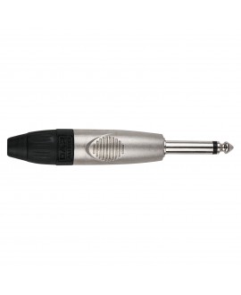 DAP 6.3 mm Jack X-type Mono Silver