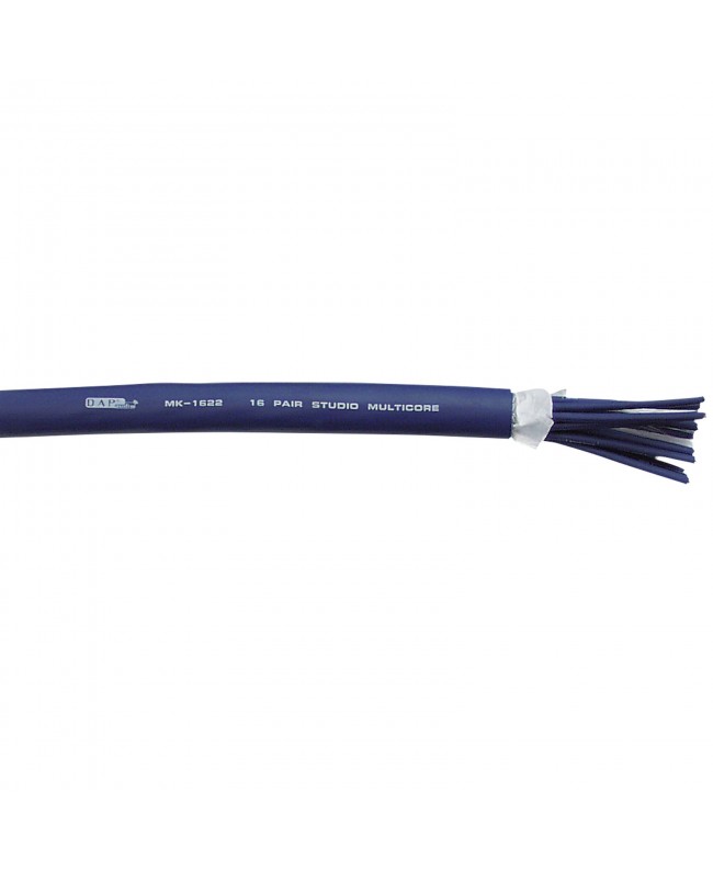 DAP MK-1622 Dark Blue Symmetrische Audio Kabel