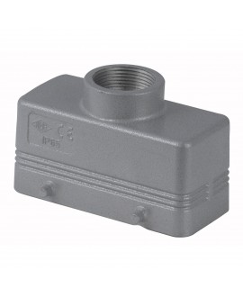 ILME 16/72-Pin Cablehood Top Entry PG21 Gray Hochlaststeckverbinder 16A