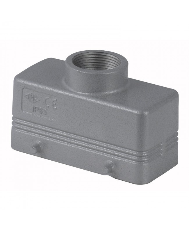 ILME 16/72-Pin Cablehood Top Entry PG21 Gray Hochlaststeckverbinder 16A