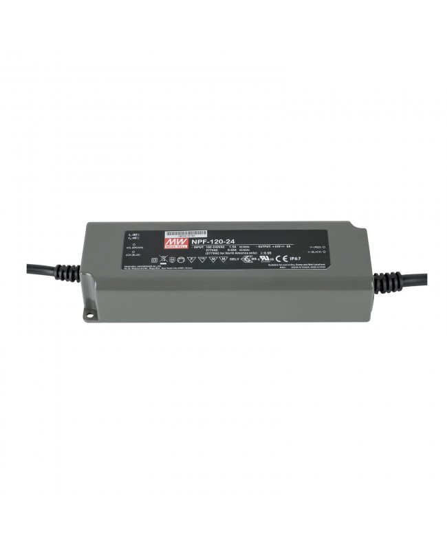 MEANWELL Power Supply - 120 W - 24 V DC Strip Trafos & Controller