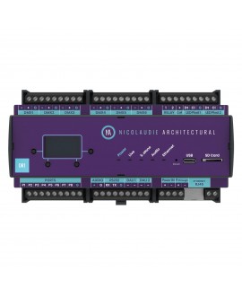 NICOLAUDIE ARCHITECTURAL DINA - DR1 DIN-rail-mounted, advanced lighting controller